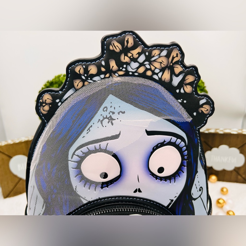 Loungefly Corpse Bride Mini Backpack - Picture 2 of 16
